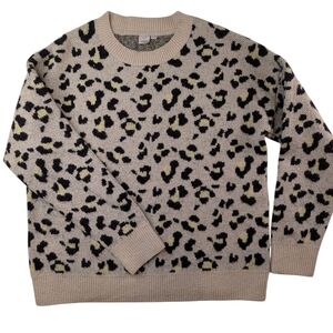 4.Twik Leopard Print Men’s Sweater